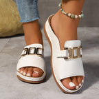 Women's Shoes Black Slides