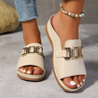 Women's Shoes Black Slides