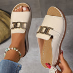 Women's Shoes Black Slides