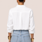 Lauren | Women's Linen Button Down Shirt