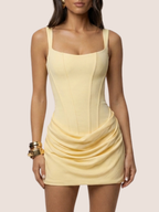 Sydney | Draped Corset Mini Dress